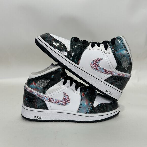 Air Jordan Shoes - Nike Air Jordan 1 Mid Retro SE GS “Take Flight”